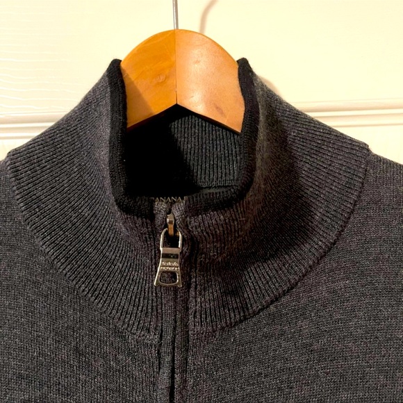 Banana Republic Other - Banana Republic 100% Merino Wool Full Zip